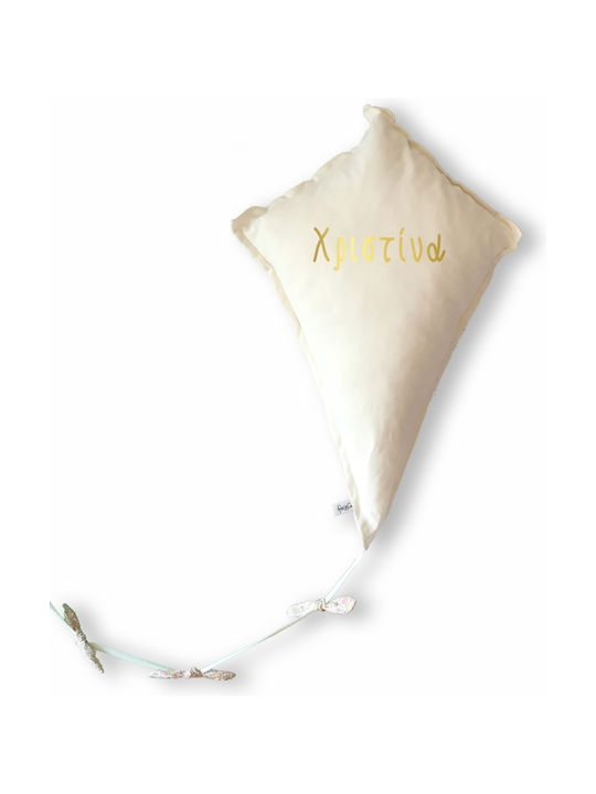 Διακοσμητικό Μαξιλάρι Κούνιας Λευκό 43x62cm