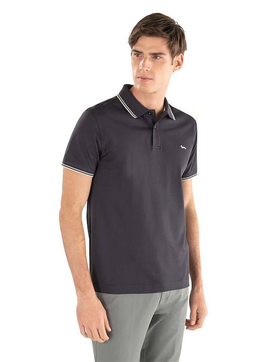 Harmont & Blaine Navyblue Ανδρικό T-shirt Κοντομάνικο Polo Navy Μπλε