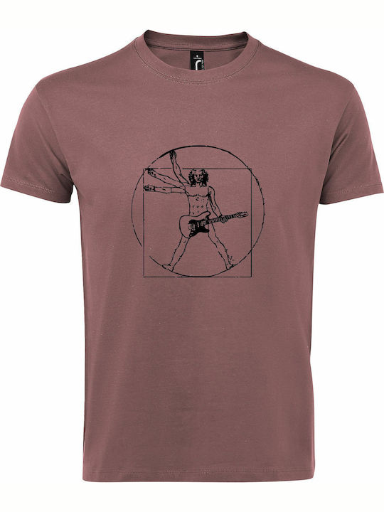 kirikoko Leonardo da Vinci Rock Man T-shirt Ροζ...