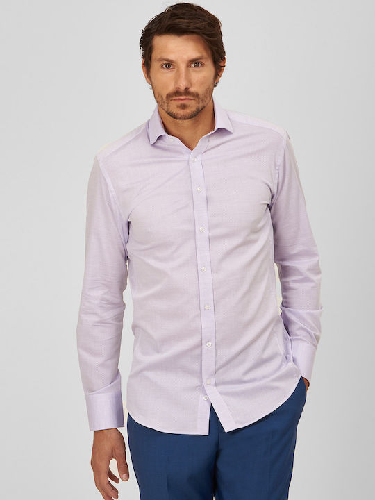 Vardas Men's Shirt Long-sleeved LILA