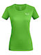 Sporty B 4 Tricou Damă Drumeție Uscare Rapidă Verde