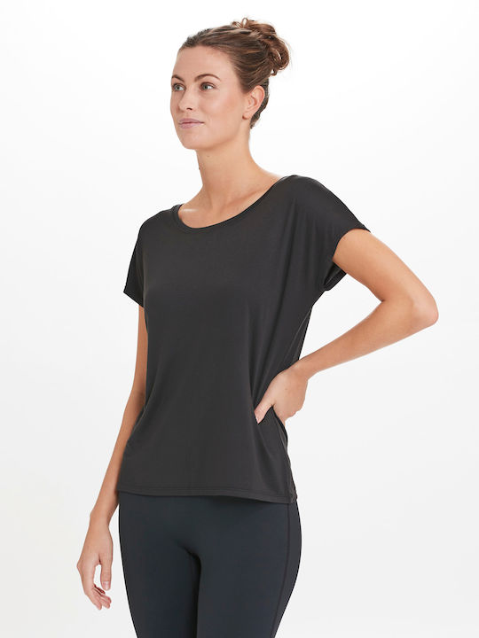 Endurance Women's Athletic T-shirt Black.