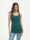 Boutique Women's Blouse Dress Sleeveless Green