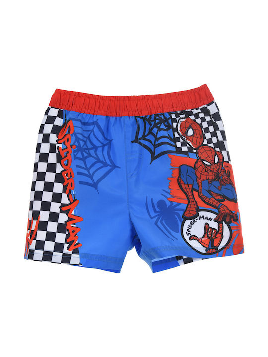 Superheroes Kids Swimwear Swim Shorts Blue