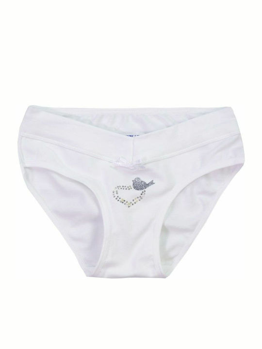 Baykar Kids' Brief White