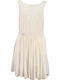 Dress Kinderkleid Ärmellos Weiß