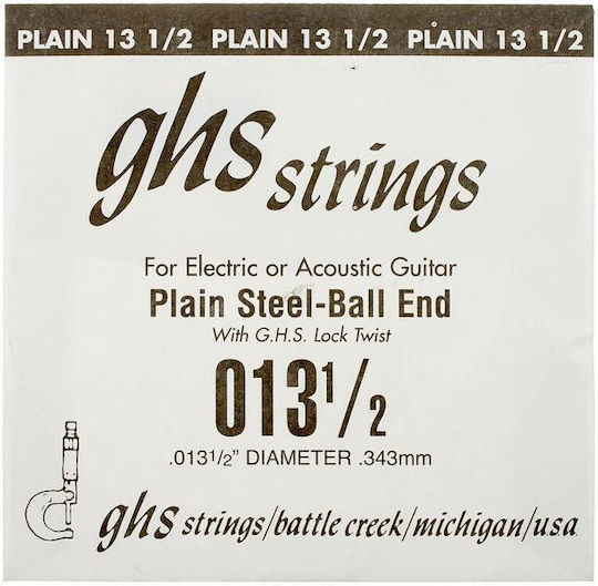 GHS Strings GHS Single Bass String Steel 135 Inches