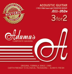 Adamas Historic Reissue Set Corzi Pentru Bas Fo...