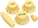 Stratocaster Knob Set Vintage Cream Ανταλλακτικό Καπάκι