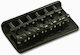 Hardtail Body Through Guitar & Bass Bridge Black