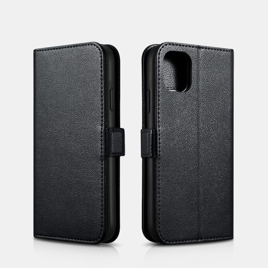 iCarer Wallet Leather Black (iPhone 11 Pro Max (Apple))
