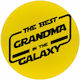 Koupakoupa Padea Pentru Mouse Best Grandma In Galaxy (200mm) Galben KP_6571_MOUSEPAD-ROUND