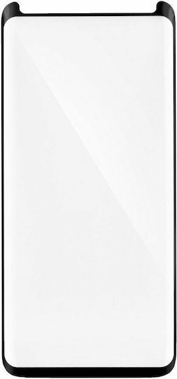 Full Glue Full Face Tempered Glass Μαύρο (Galaxy S8+)