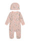 Minoti Baby Bodysuit Set Long-Sleeved with Accessories Pink