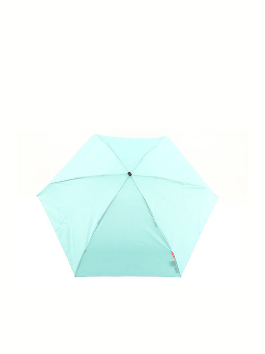 Ομπρέλα Βροχής Σπαστή Γαλάζια