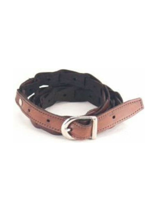 Leather Women's Belt Brown