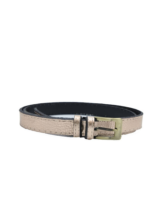 Leather Lab Leather Women's Belt Pink