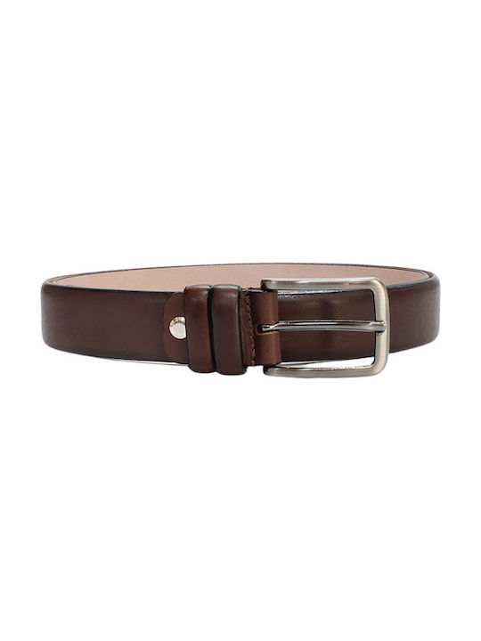 Men's Leather Belt Brown