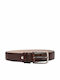Men's Belt Leather Brown