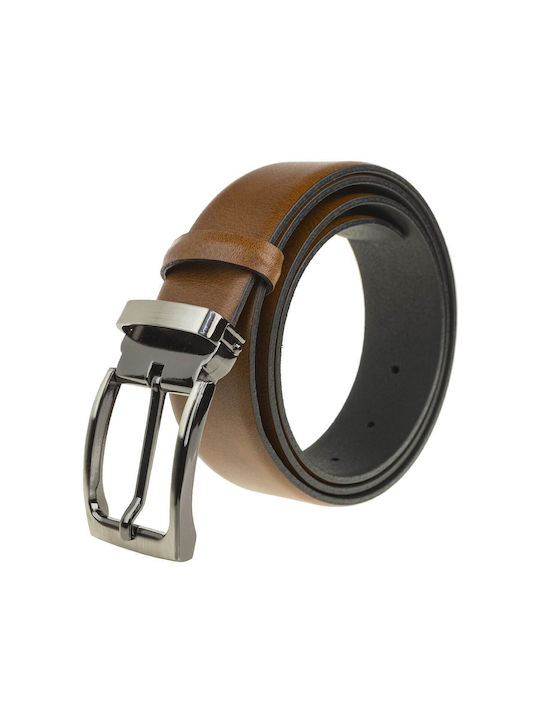 Mark Milan Men's Belt Tabac Brown