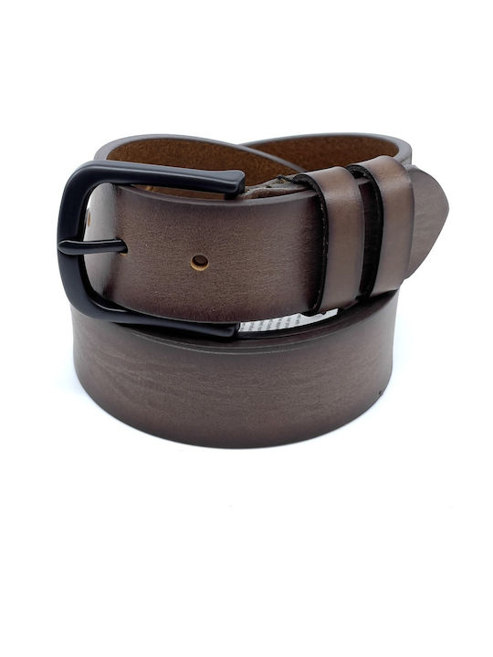Legend Accessories Wide Men's Belt Leather Brow...
