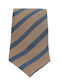 Emporio Armani Silk Men's Tie Printed Brown