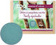 Zao Organic Makeup Eye Shadow in Solid Form with Petrol Blue Color 3gr