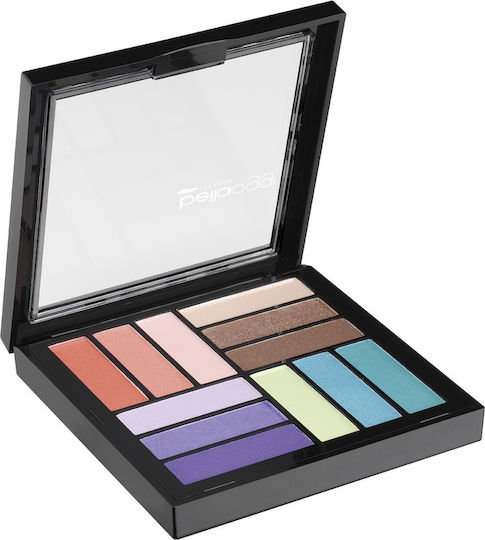 Bellaoggi Trend Up Warm Iconic Eyeshadow Παλέτα με Σκιές Ματιών σε Στερεή Μορφή
