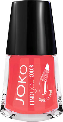 JOKO Find Your Color Luciu Oja Lustruirea De Lungă Durată Coral 10ml