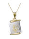 Necklace Zodiac Sign from Gold 14K