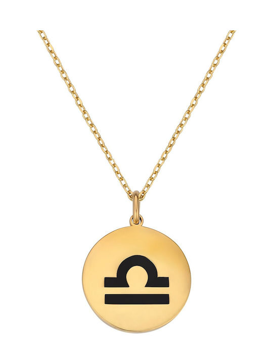 Necklace Zodiac Sign Gold Plated