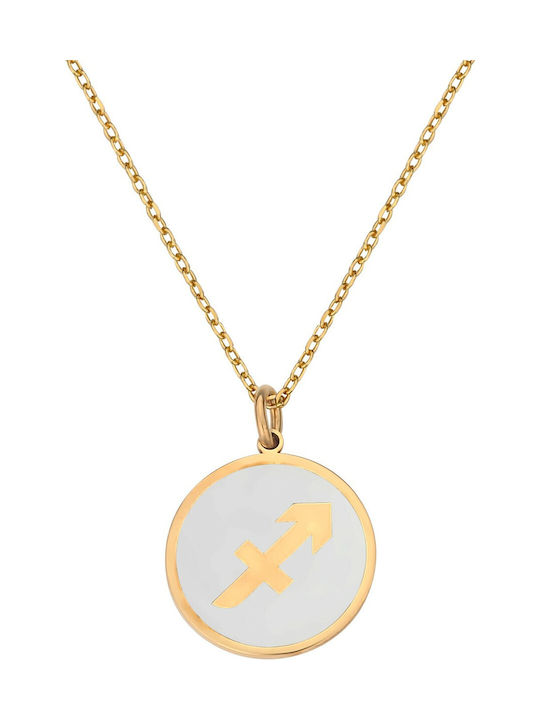 Necklace Zodiac Sign Gold Plated