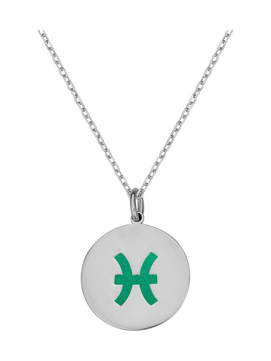 Necklace Zodiac Sign from Silver