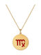 Necklace Zodiac Sign Gold Plated