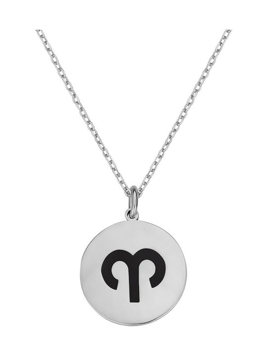 Necklace Zodiac Sign from Silver