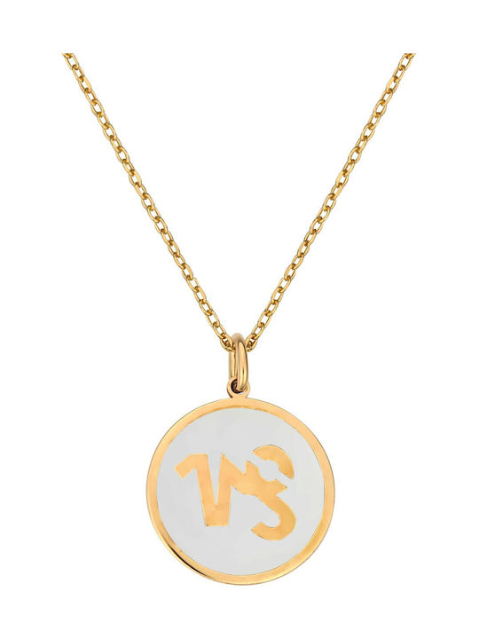 Necklace Zodiac Sign Gold Plated