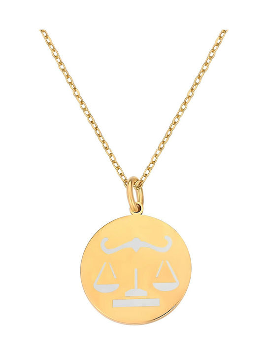 Necklace Zodiac Sign Gold Plated