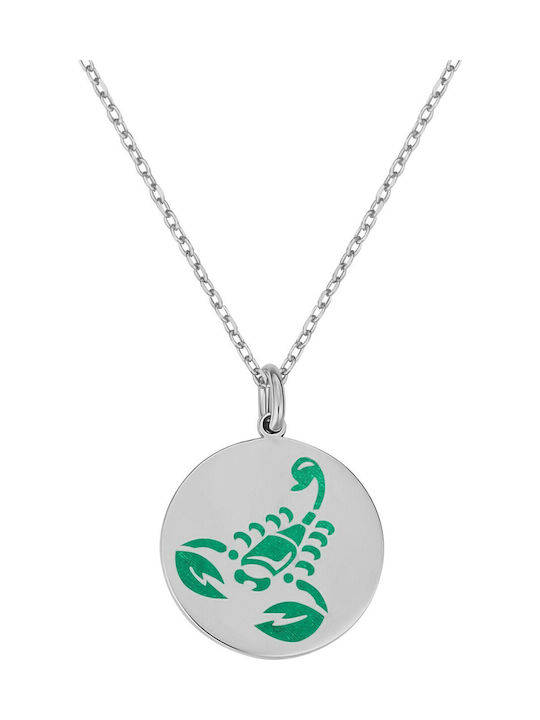 Necklace Zodiac Sign from Silver