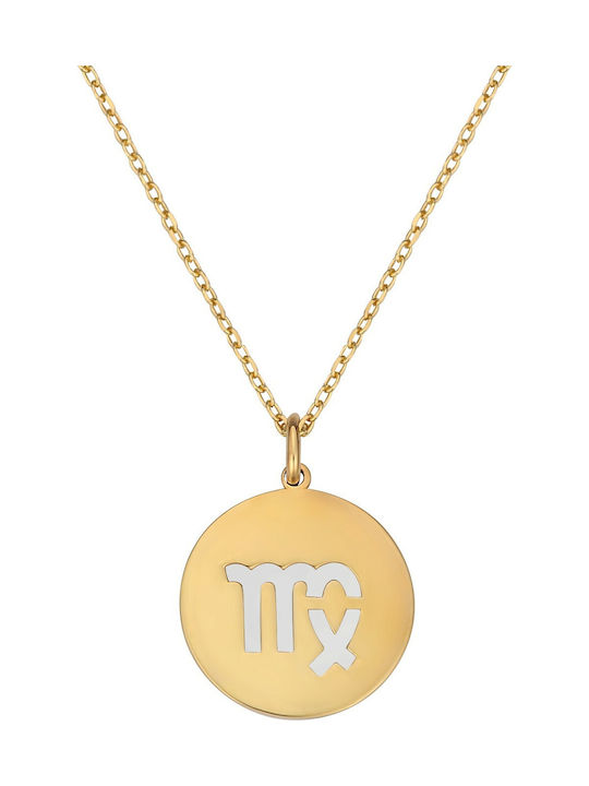 Necklace Zodiac Sign Gold Plated