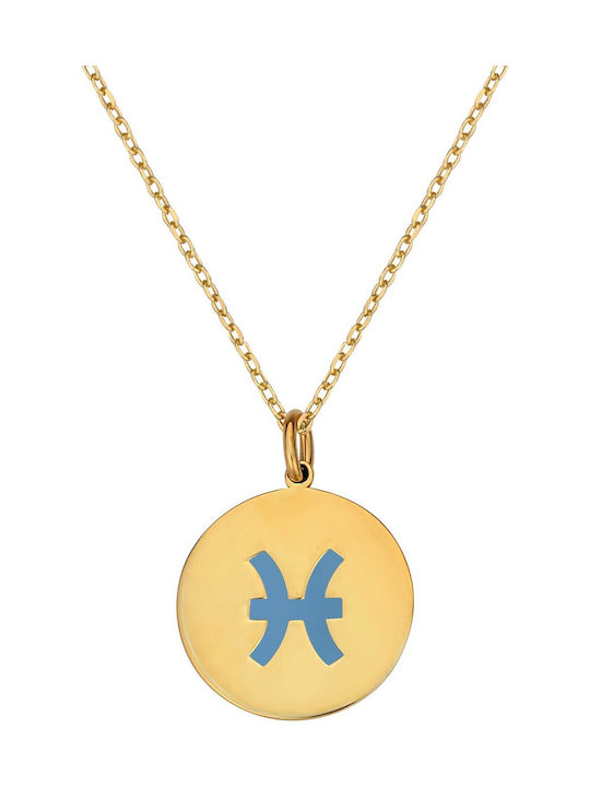 Necklace Zodiac Sign Gold Plated