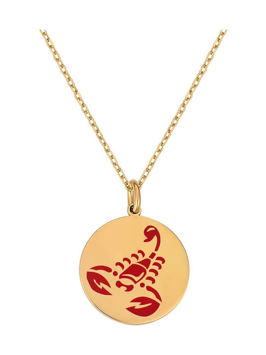 Necklace Zodiac Sign Gold Plated