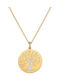 Necklace Tree Gold Plated