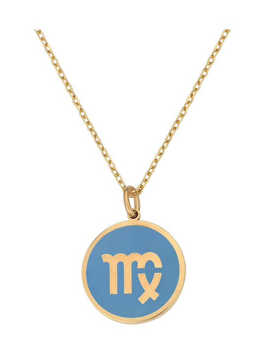 Necklace Zodiac Sign Gold Plated