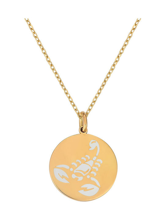 Necklace Zodiac Sign Gold Plated