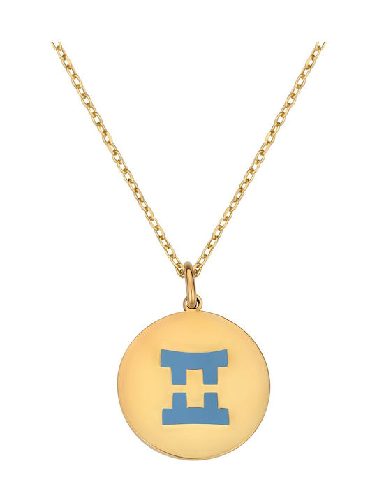 Necklace Zodiac Sign Gold Plated