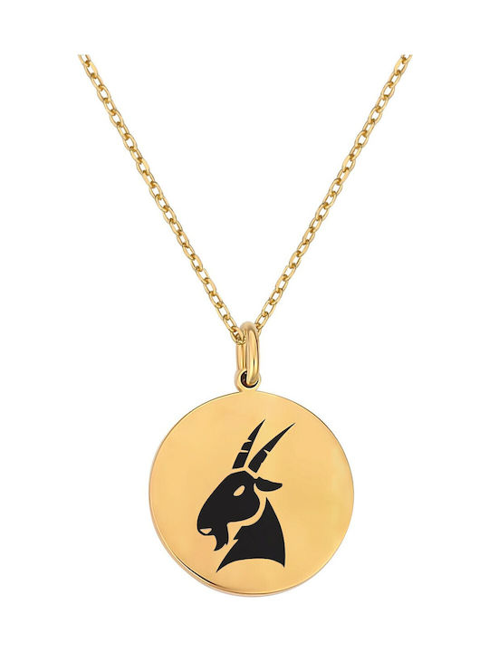 Necklace Zodiac Sign Gold Plated