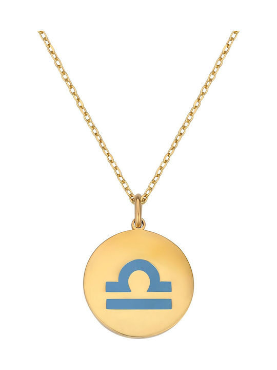 Necklace Zodiac Sign Gold Plated