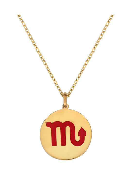 Necklace Zodiac Sign Gold Plated