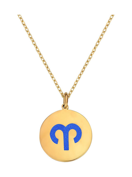 Necklace Zodiac Sign Gold Plated