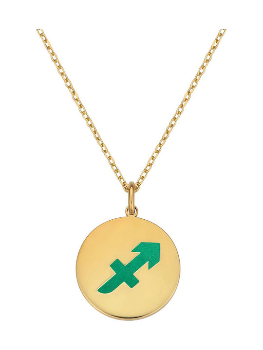 Necklace Zodiac Sign Gold Plated